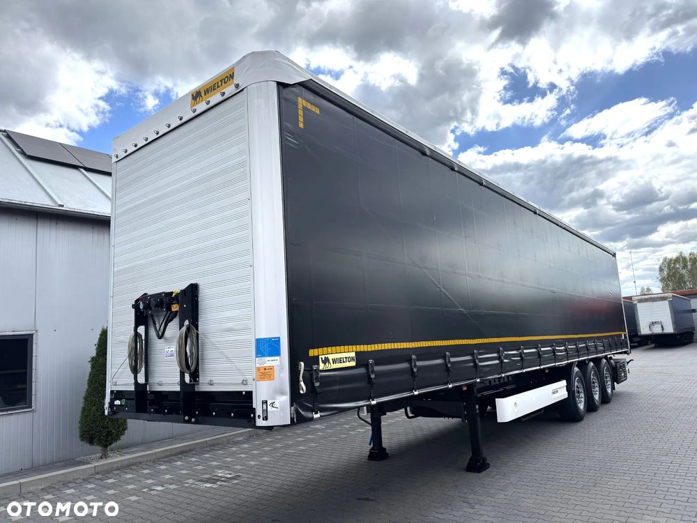 Wielton NACZEPA FIRANKA, STANDARD, ADR, SAF, XL, OŚ PODNOSZONA 2018 ROK SUPER STAN - 2