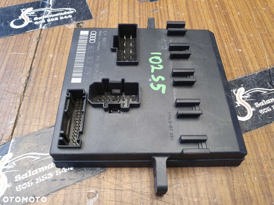 Moduł Świateł Sterownik Komputer Swiatla ILM Audi A4 B6 B7 8E0907279E - 3