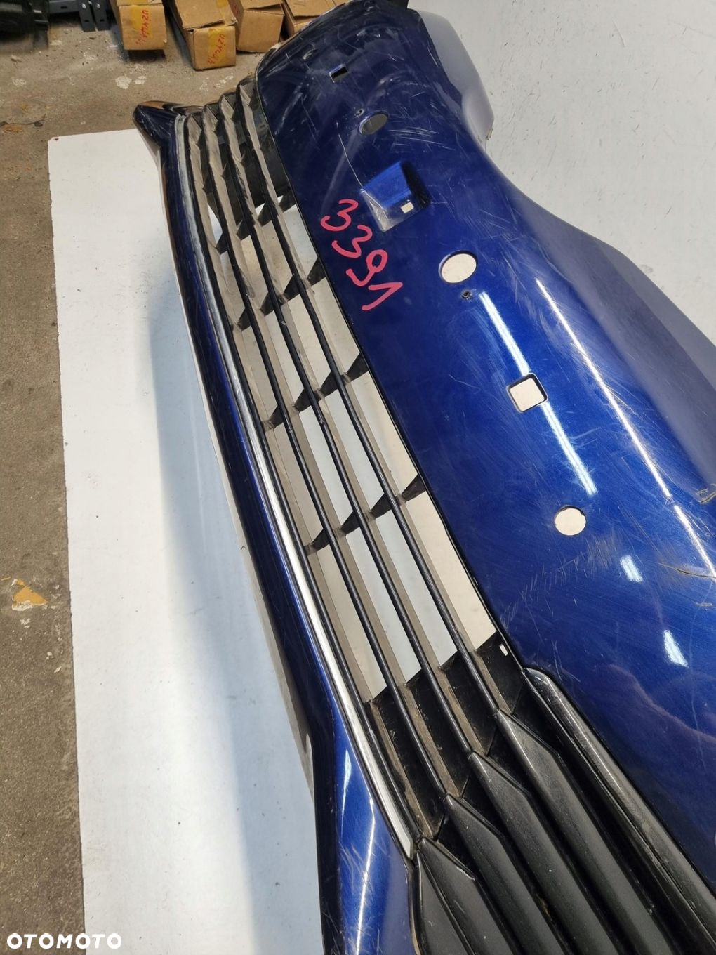 TOYOTA AURIS 2 II LIFT 15- Zderzak przód przedni PDC - 9