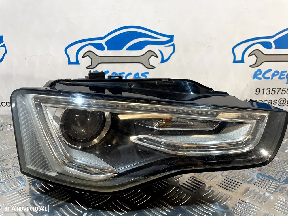 - OTICA OTICAS XENON LED RESTYLING LIFT FACELIFT AUDI A5 8T0 8T3 BALASTRO OPTICA OPTICAS FAROL FAROIS ORIGINAL - 4