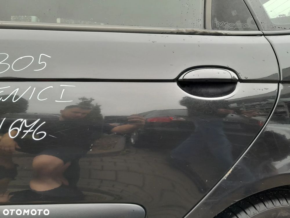 RENAULT SCENIC I DRZWI LEWE TYLNE LEWY TYŁ KOLOR: NV676 - 3