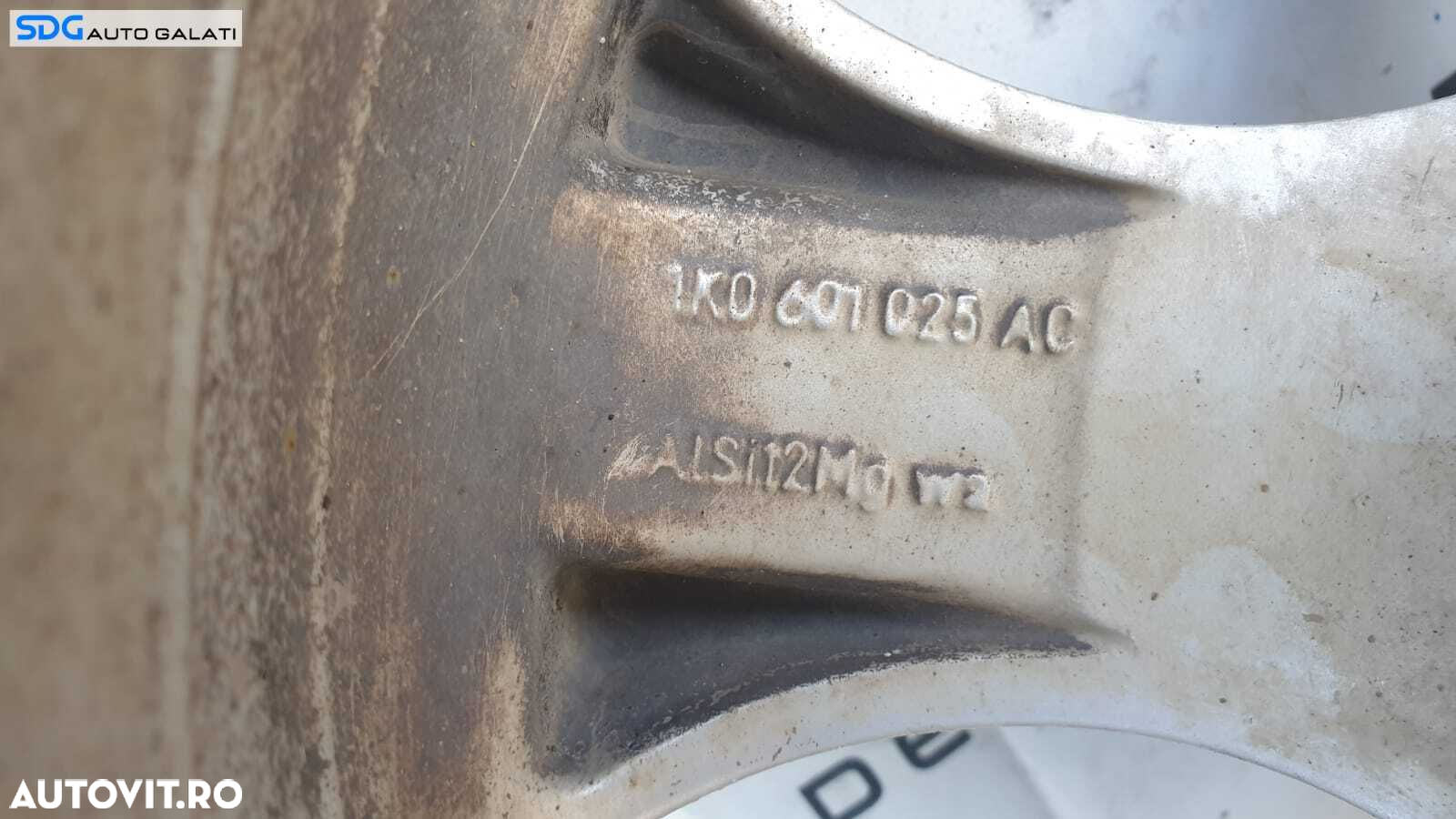 Roata Janta Aliaj 5x112 DENVER 215 50 17 R17 Audi A6 C6 2005 - 2011 Cod 1K0601025AC - 4