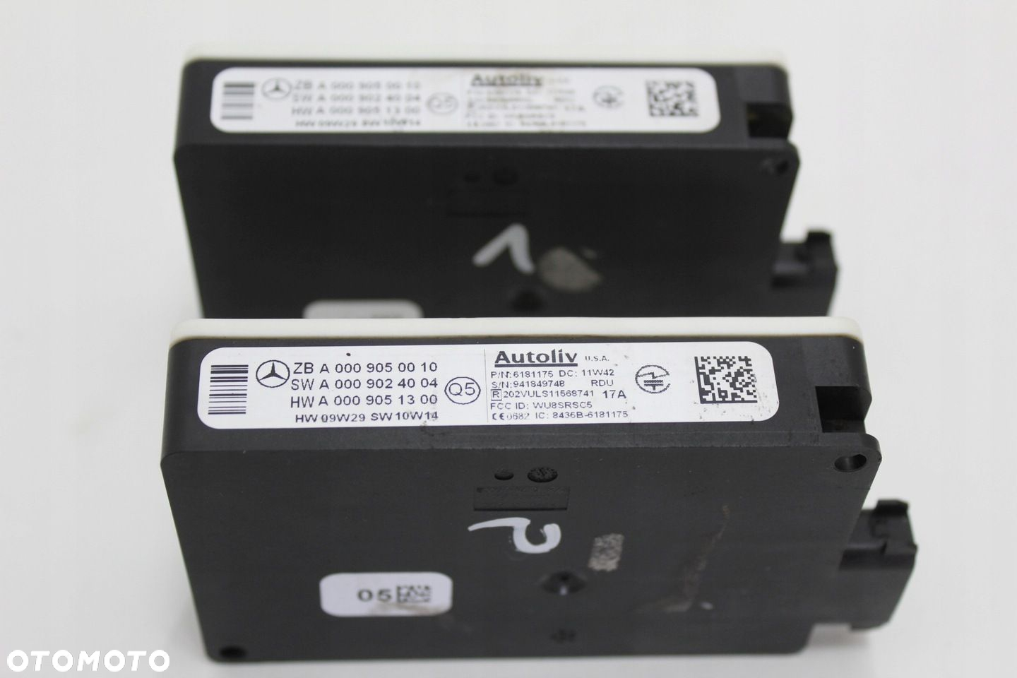 Radar distronic czujnik pasa ruchu OE Mercedes W216 CL500 A0009050010 - 5
