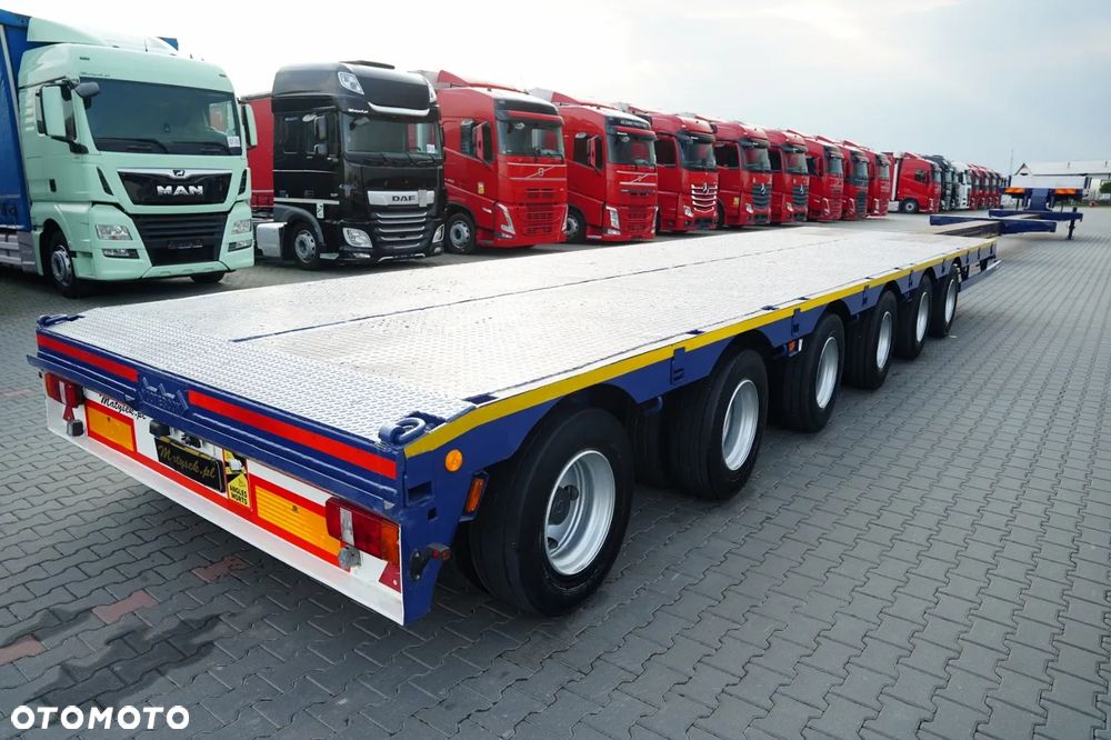 Nooteboom / NISKOPODWOZIE / ROZCIĄGANA / LAWETA / 33 M / 6 OSI /  OSIE SKRĘTNE / SAF /  DMC 85 000 KG - 13