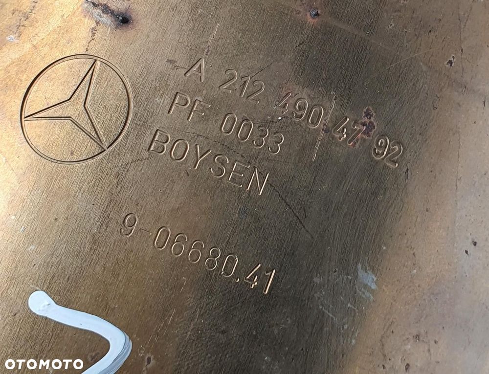 KATALIZATOR DPF MERCEDES W212 W218 3.0 CDI A2124904792 - 6
