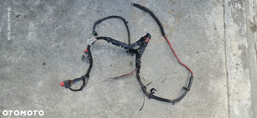 Wiązka instalacja akumulatora klema Opel Zafira B Lift 1,7 CDTI 81kW 110KM 2010r 55559512 - 1