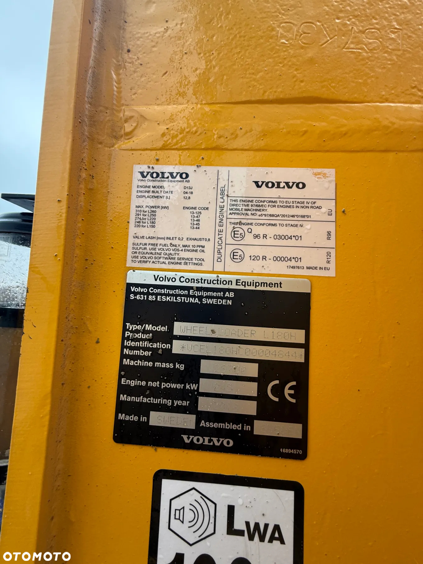 Volvo L180H - 8
