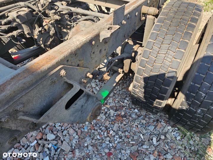 PÓŁRESOR RESOR LEWY 8 CM MOST NA PODUSZKACH IVECO EUROCARGO FELGI 17,5 - 2