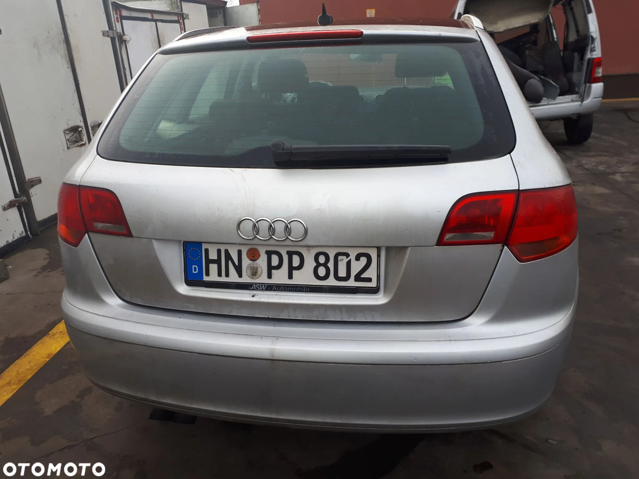 AUDI A3 8P SPORTBACK 04-08 MASKA PRZÓD PRZEDNIA LY7W - 13