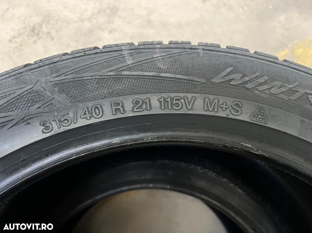 Vând set anvelope 275/45/21-315/40/21 vredestein de iarnă noi - 5