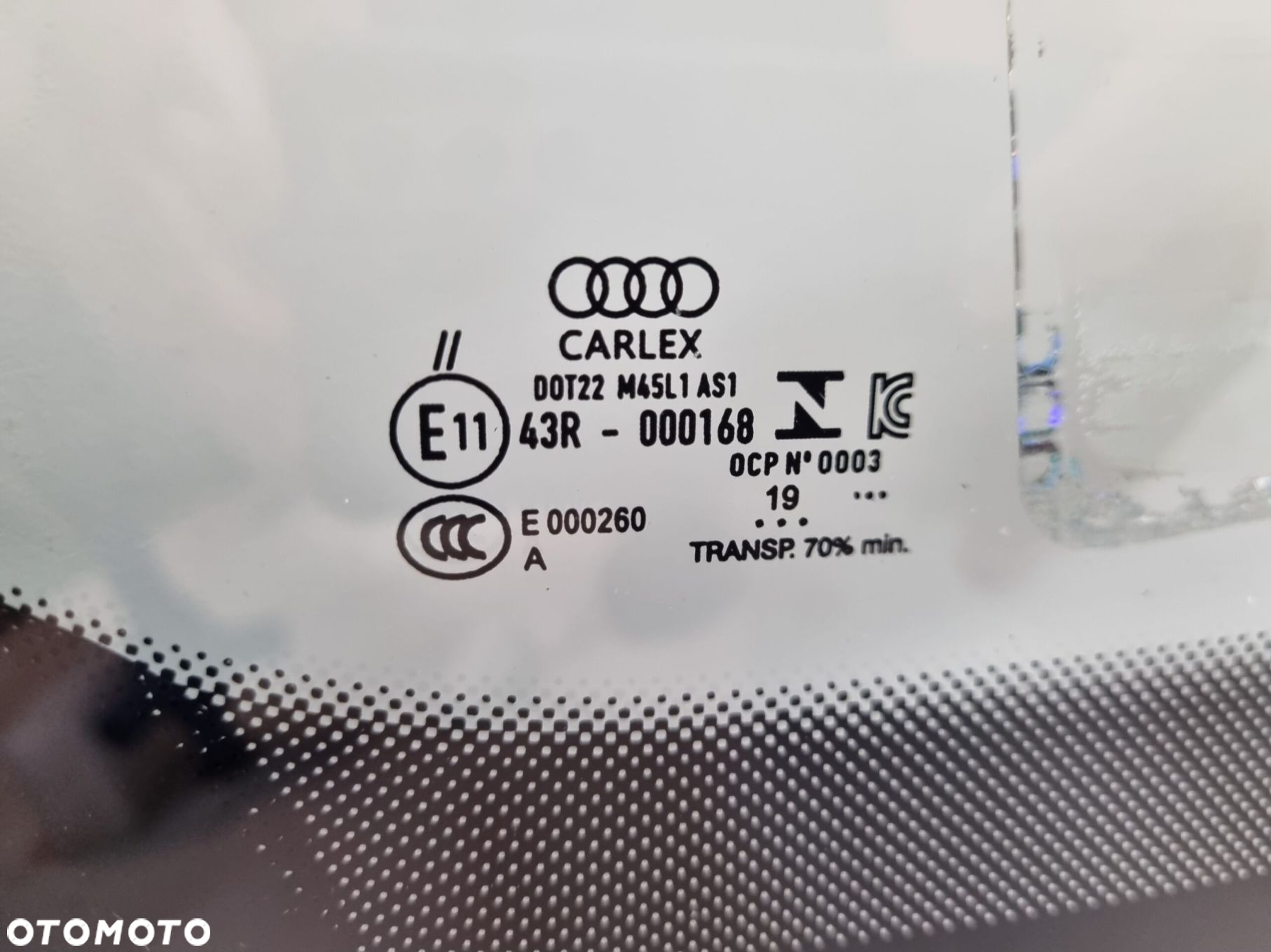Szyba przednia AUDI A6 SEDAN 2018- - 4