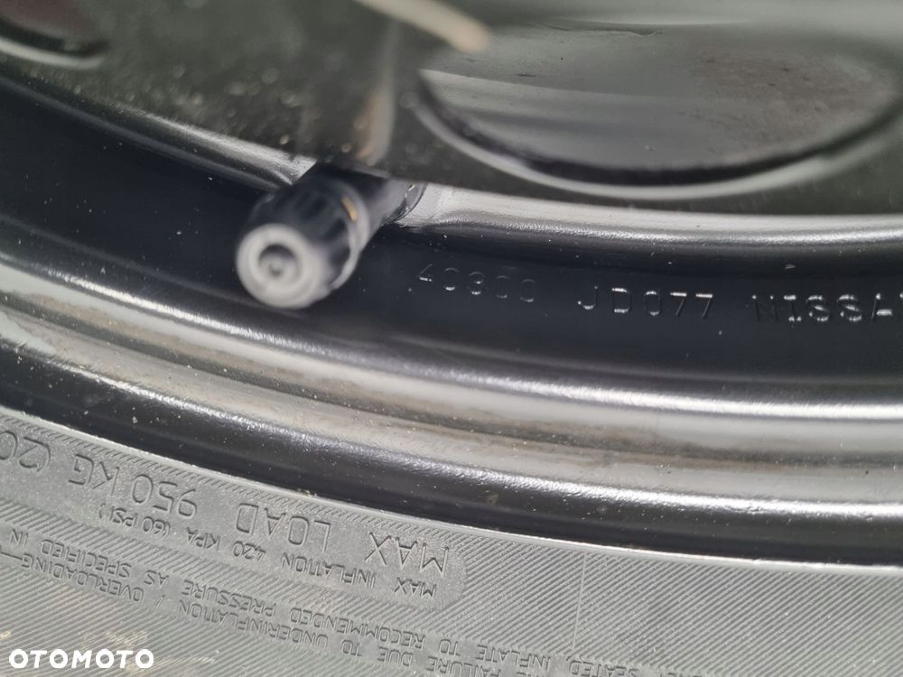 KOŁO DOJAZDOWE dojazdówka Nissan QASHQAI 145/90 R16 5x114,3 40300 JD077 - 4