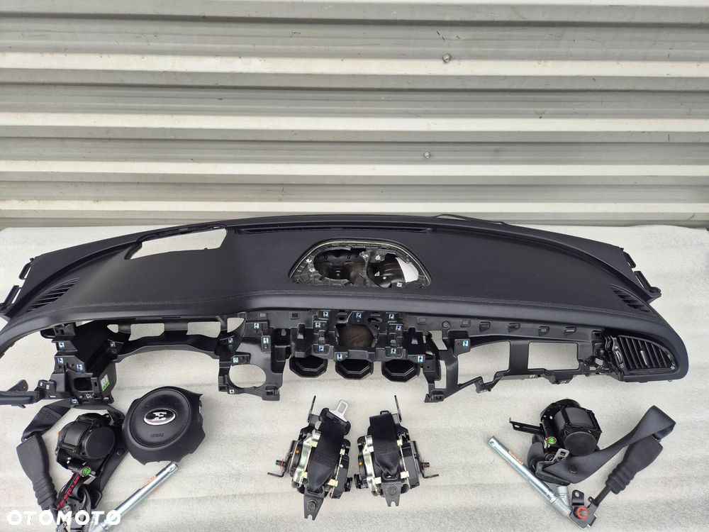 Deska rozdzielcza konsola kokpit  Kia Stinger Head Up komplet S26354901 - 2