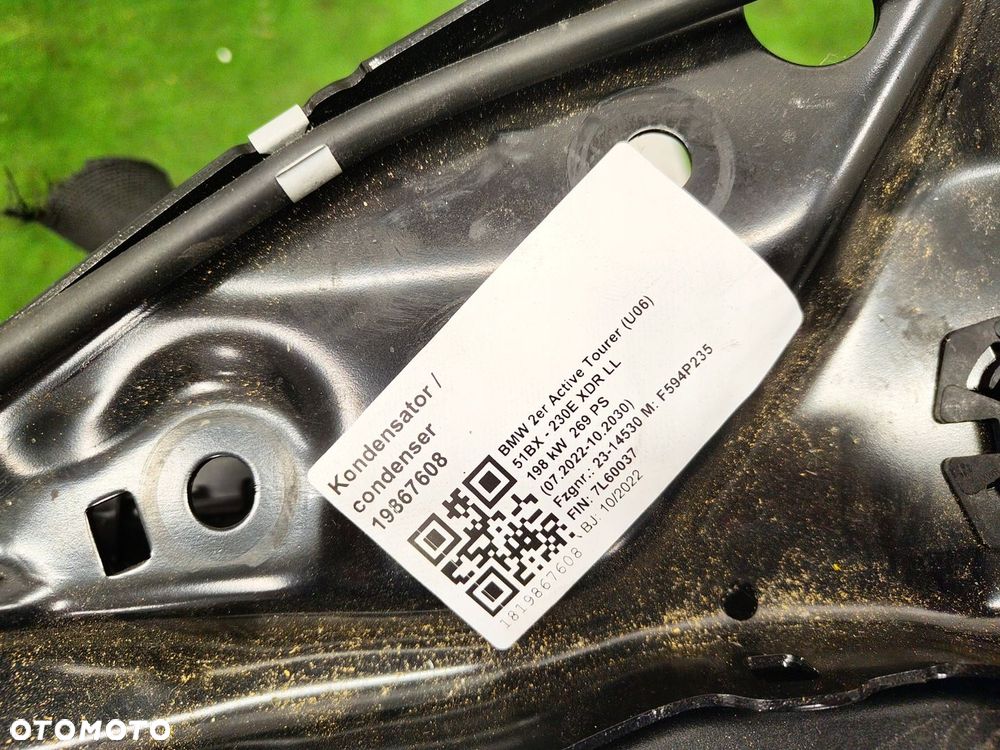 BMW 2 U06 PRZÓD MASKA PAS BŁOTNIK ZDERZAK LAMPY 475 230e - 11