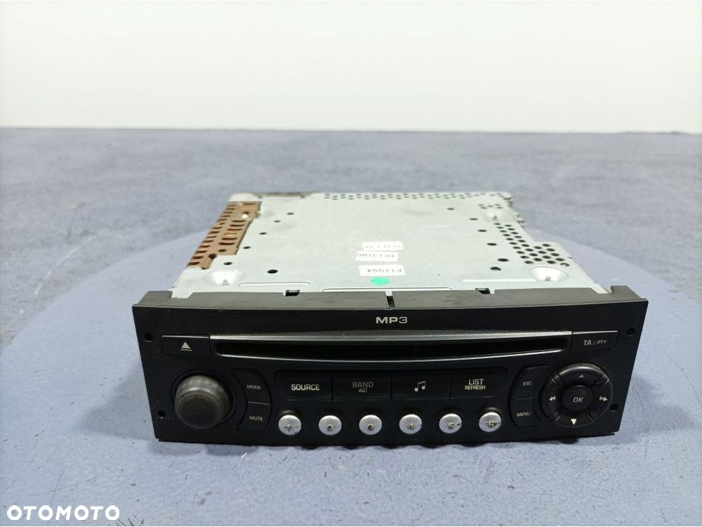 CITROEN C4 PICASSO I RADIO FABRYCZNE RADIOODTWARZACZ 96591777XT - 1