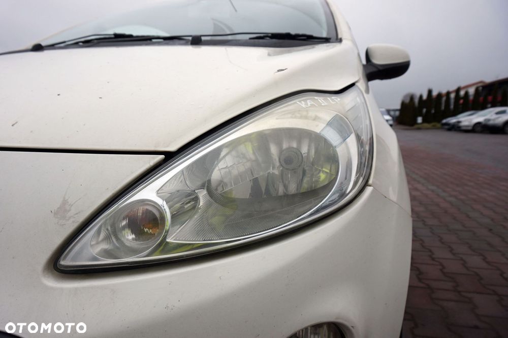 MASKA ZDERZAK BŁOTNIKI LAMPY KA II RU8 F9  FORD 2008-2016 BIAŁY PRZÓD KOMPLETNY - 8