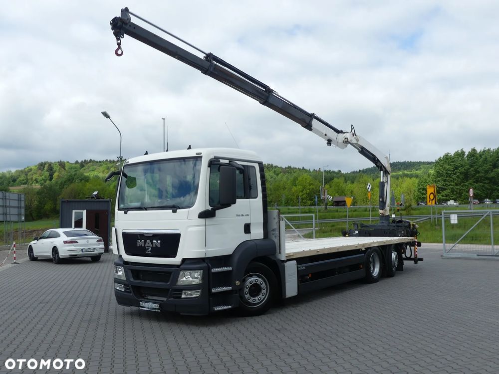 MAN TGS 26.400 / 6x2 / MANUAL / FASSI F150 - 10 m / PILOT /