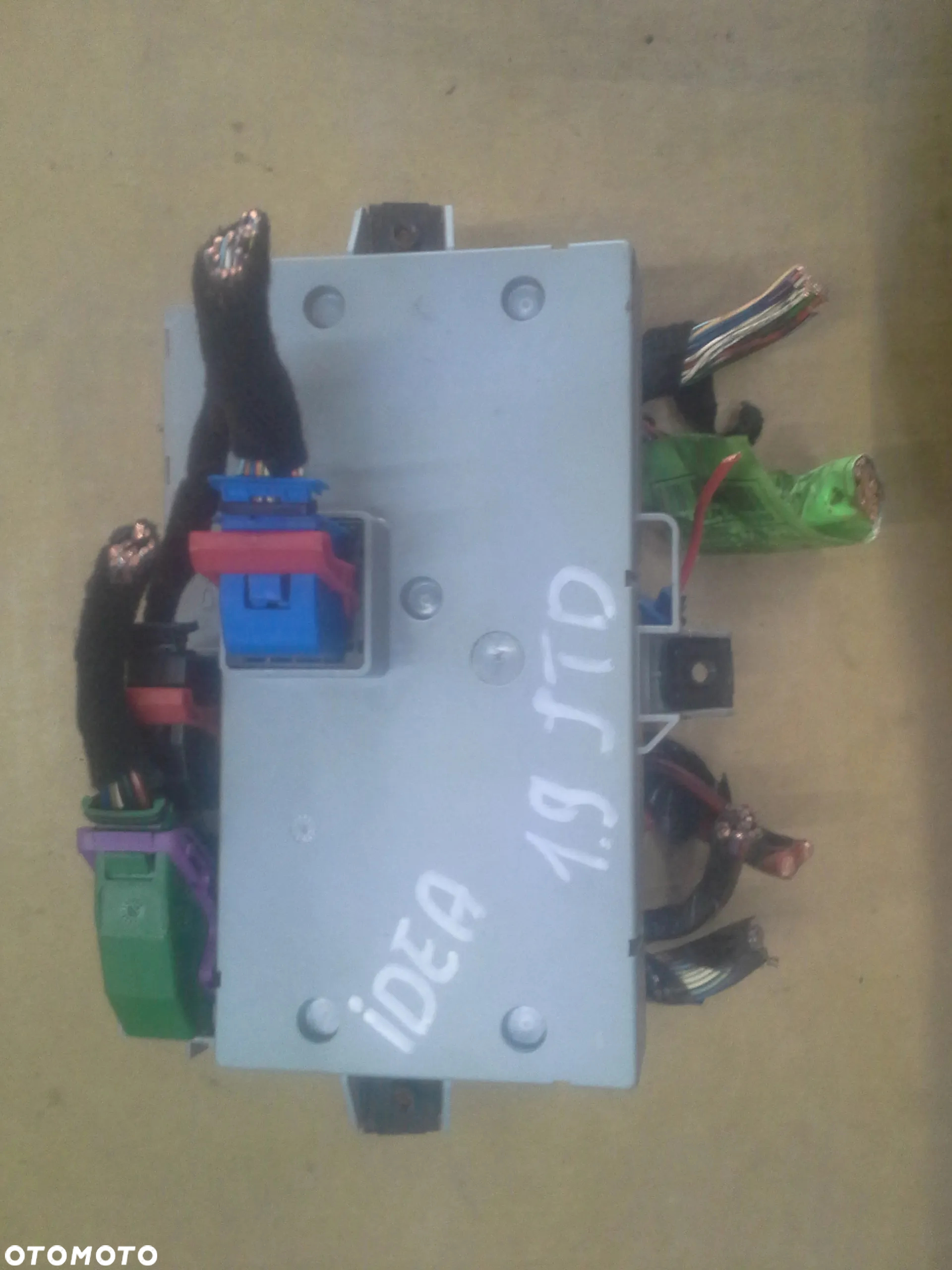 Fiat Idea 1.9 JTd zestaw startowy komputer 0281011798 stacyjka 2 klucze immo bsi bsm i inne - 14