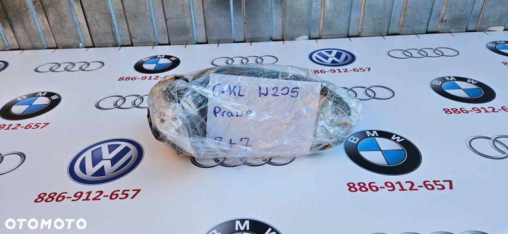 Mercedes C Klasa W205 Lusterko Prawe Kierowcy 7+7 KOLOR 755 fotochrom składane - 13