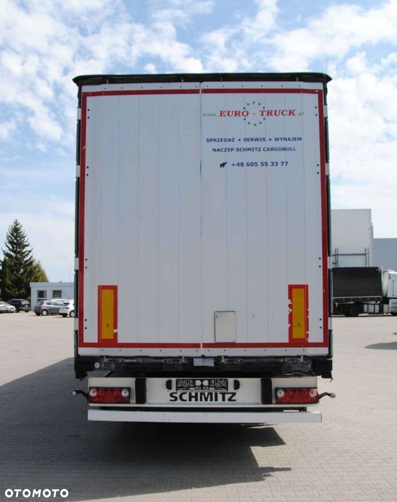 Schmitz Cargobull SCS kurtyna, podnoszona oś - 4
