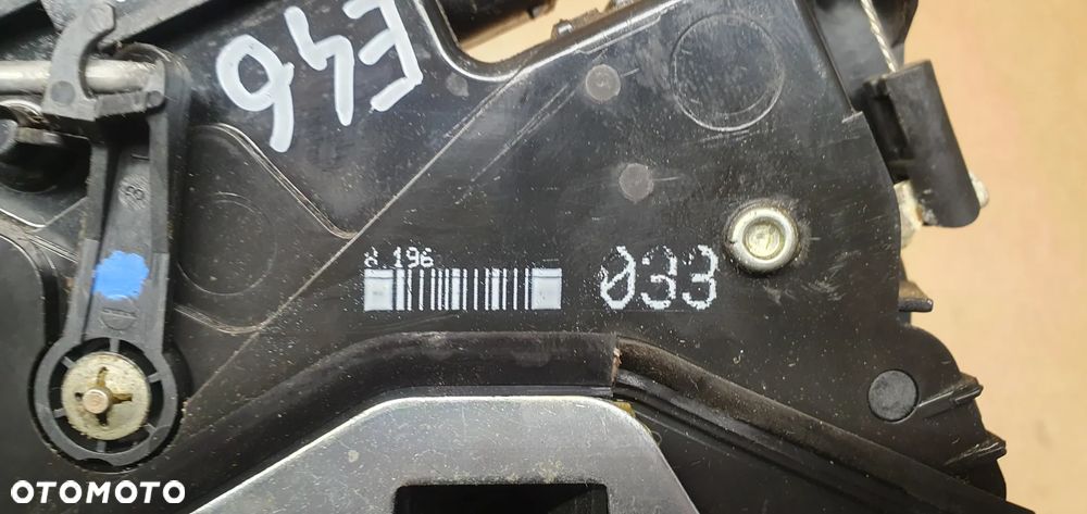 Zamek lewy tył tylny BMW 3 E46 8196033 - 6