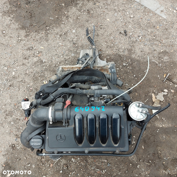 SILNIK DIESEL KOMPLETNY 640942 180 200 CDI MERCEDES A W169 B W246 ORYGINAL DEMONTAZ M640 640 942