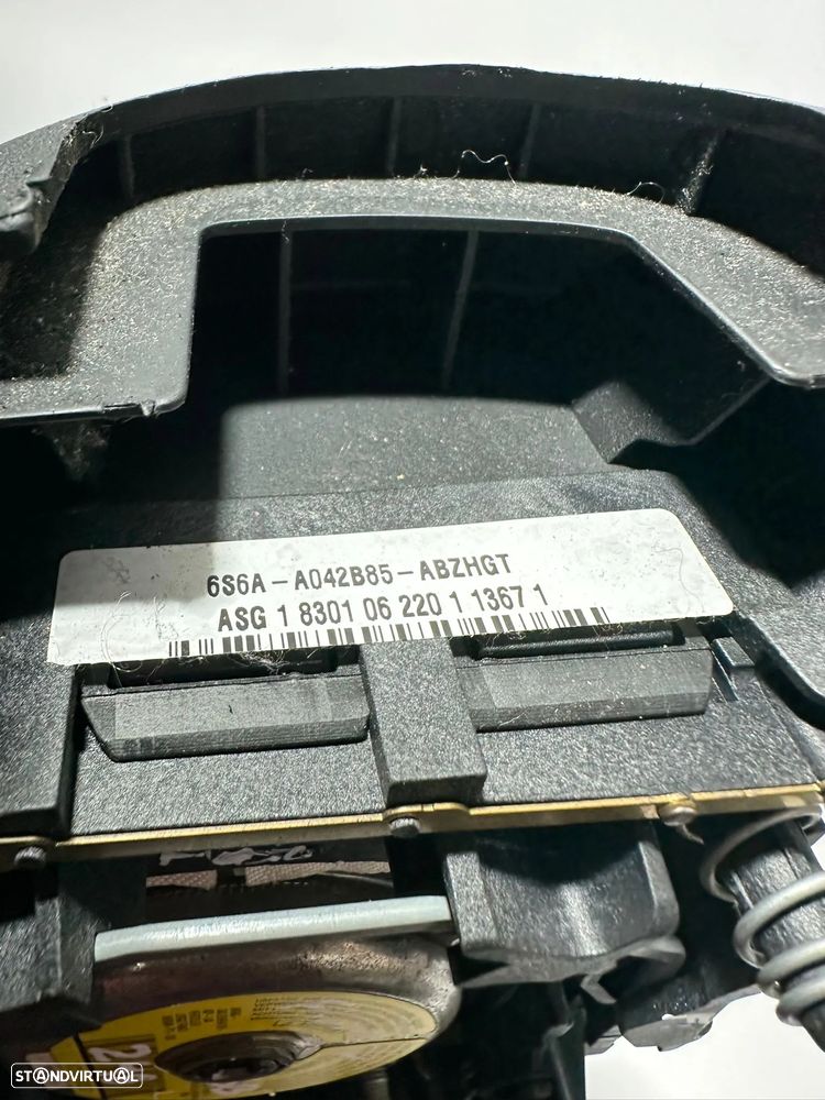 .Airbag Volante Guiador Original Ford 6S6AA042B85ABZHGT 2002 - 2013 - 8