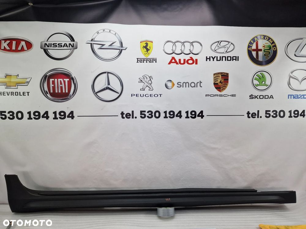 VOLVO V60 II CROSS COUNTRY 18- PRAWA LISTWA PROGOWA / NAKŁADKA PROGU , NR 31463770 , NR AUKCJI PR449 - 1