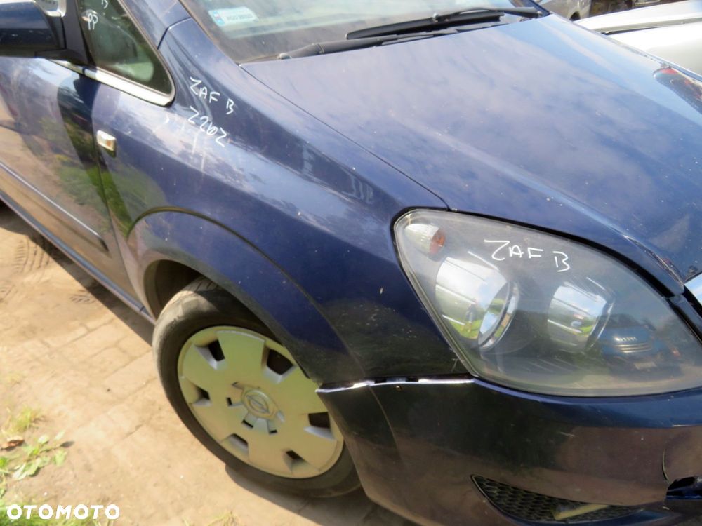 MASKA ZDERZAK BŁOTNIKI LAMPY ZAFIRA B Z20Z  OPEL 2005-2008 GRANATOWY PRZÓD KOMPLETNY - 12