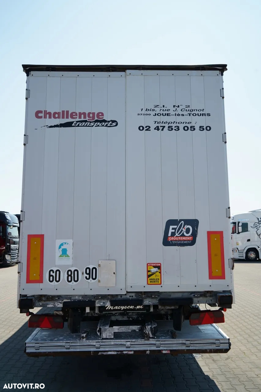 Schmitz Cargobull CORTINĂ / STANDARD / ELEVATOR DE ÎNCĂRCARE / AXE SAF - 12