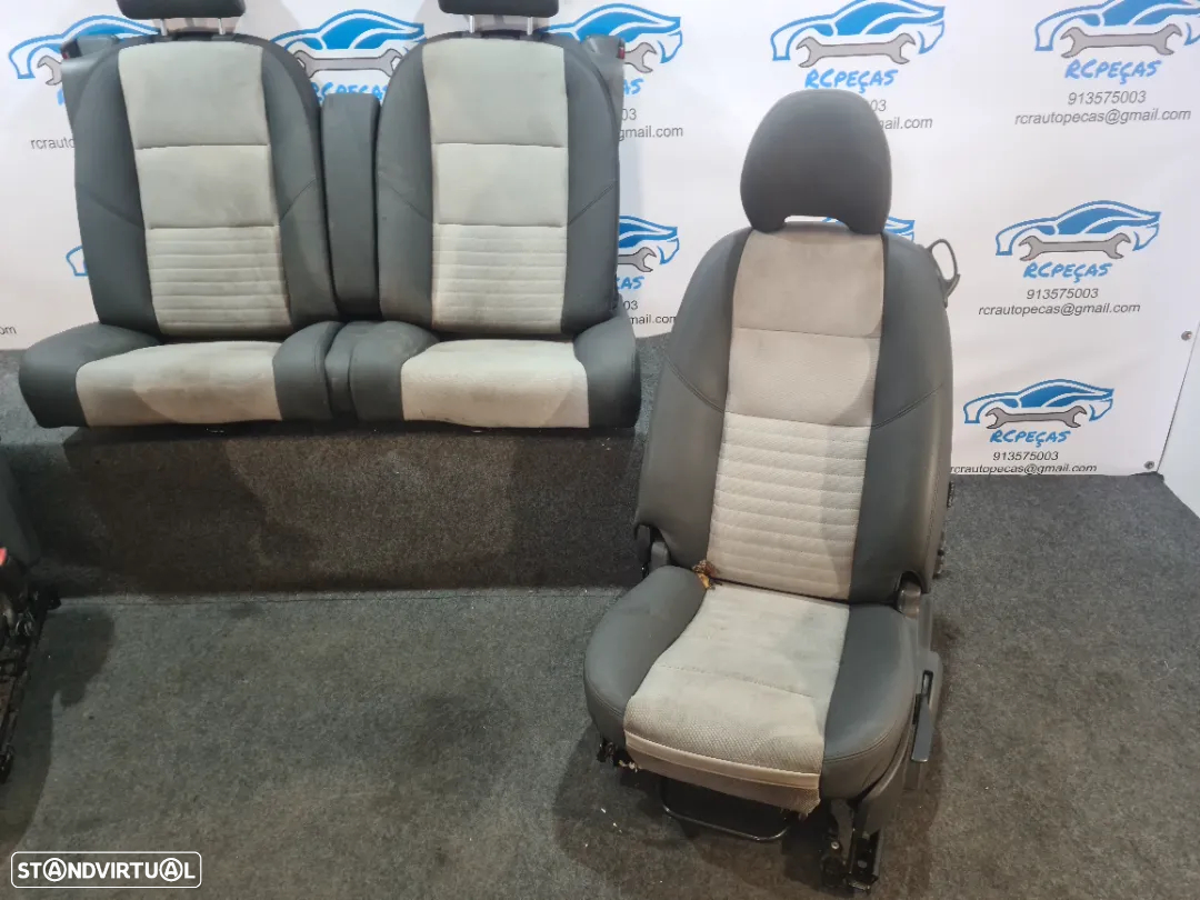 BANCO BANCOS PELE FRONTAL FRENTE TRASEIRO TRÁS AIRBAG VOLVO C30 533 RDESIGN R-DESIGN R DESIGN - 8