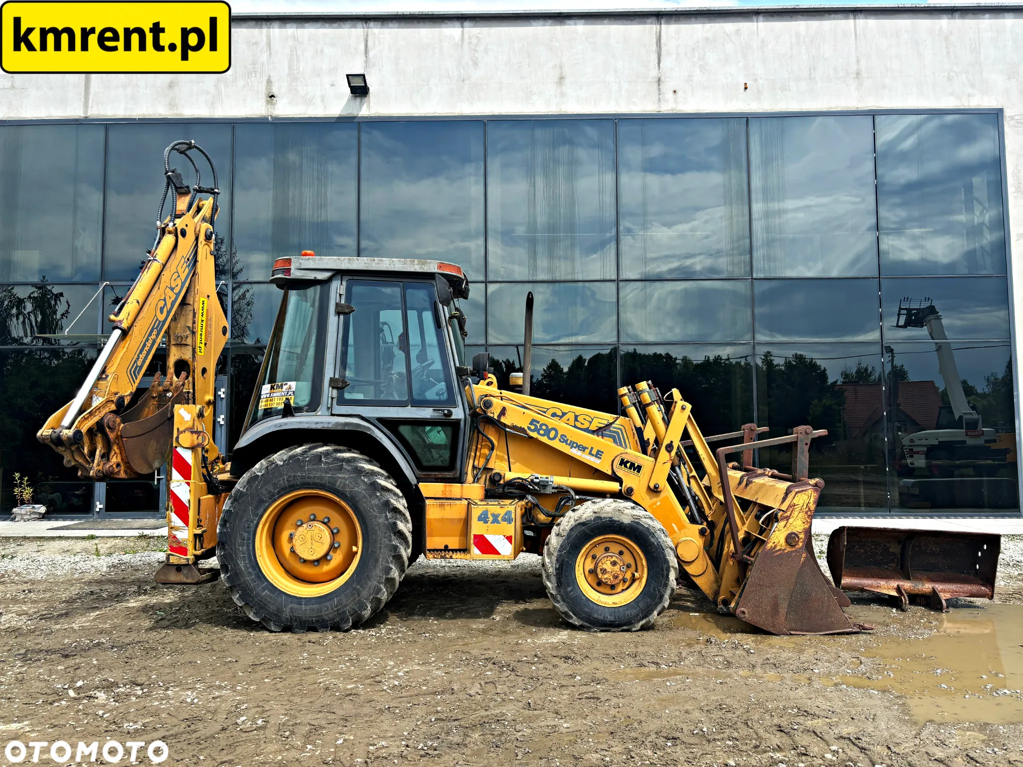Case 580 SLE KOPARKO-ŁADOWARKA 1998R. | JCB 3CX CASE 590 CAT 428 432 NEW HOLAND 110 - 2