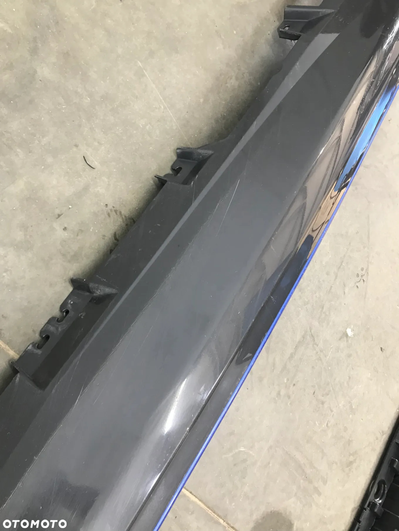 Nakładka progu BMW x6 G06 m-pakiet 19- prawa listwa progowa + ślizg KOMPLET 868012 868011 - 13