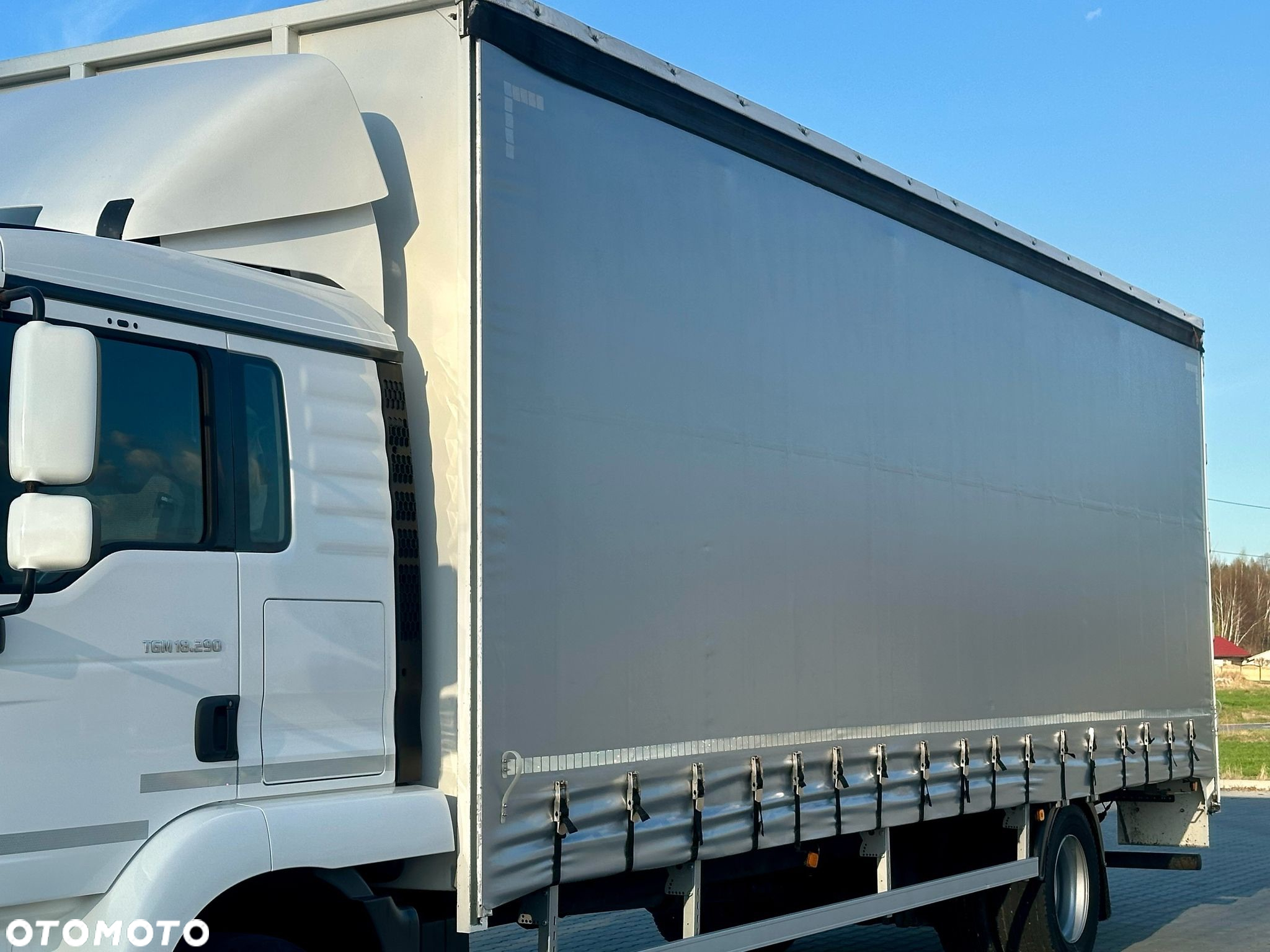MAN TGM 18.290 / FIRANKA / WINDA / 22 EUROPALETY / AUTOMAT / SYPIALKA / 9 059 KG ŁADOWNOŚCI / NISKI PRZEBIEG / ZSUWANY DACH / EURO 6 - 16