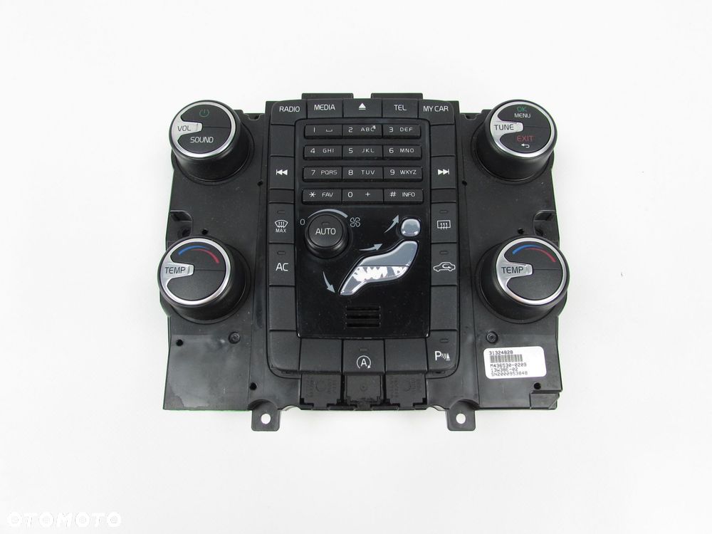 VOLVO S60 V60 V70 S80 LIFT 10-18 PANEL KLIMATYZACJI RADIA 31324828 - 2