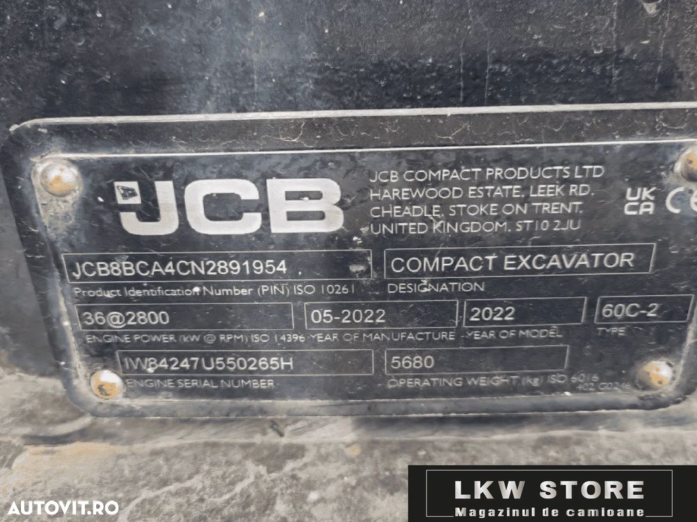 JCB 60C-2 Excavator, TOP !!! - 8