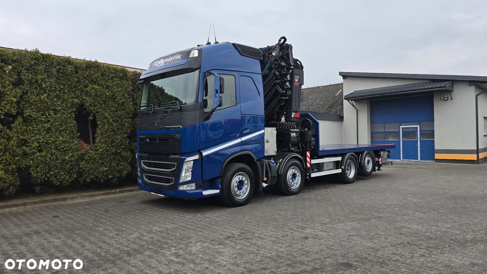 Volvo FH 460 8x2 HIAB 1055 E8 + JIB 150-6+1 - 3