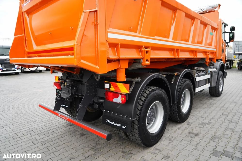 Scania G 440 / 6x6 / BASCULĂ TRIPLU / 2X HIDRODROBOOTS / BOARDMATIC / 100% ANVELOPE / MANUALĂ - 21