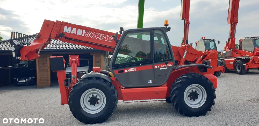 Manitou MT1340sl /KOSZ hydr.rozkładany/pilot/widły/tylko 3840mtg!! - 10