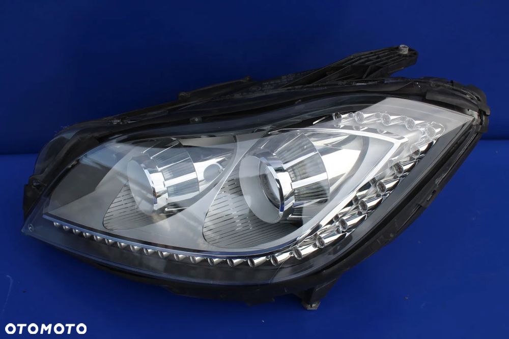 Reflektor lewy bi-xenon + LED lampa lewa OE Mercedes W218 CLS 11r Europa - 12