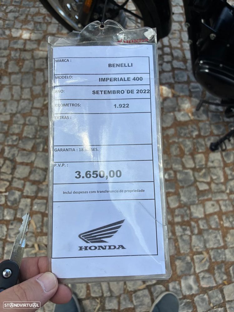 Benelli Imperiale 400 - 12