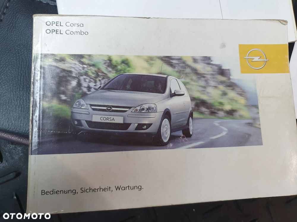 INSTRUKCJA KSIAŻKA OPEL CORSA C LIFT ETUI - 2