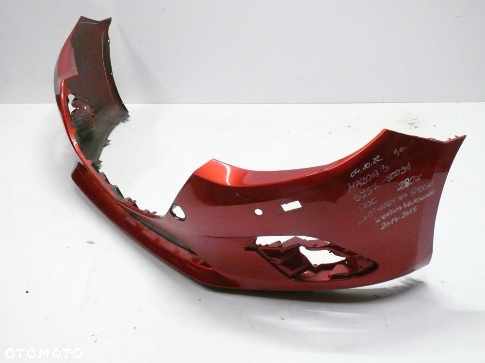 ZDERZAK PRZEDNI MAZDA 3 2013 2017 PDC XENON KRATKA - 2