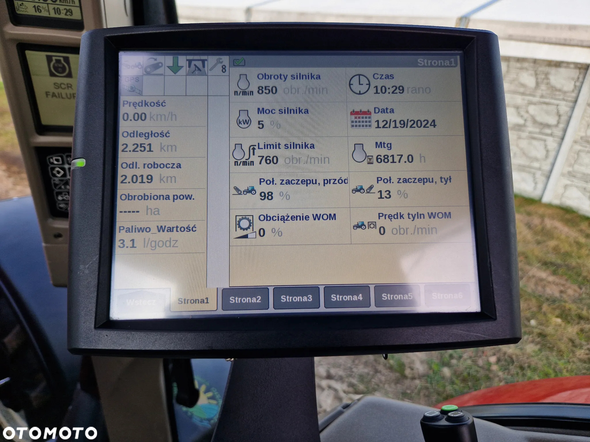Case IH Puma CVX 200 05/2019 rok Pneumatyka 220 240 Steyr 6220 CVT 185 175 - 38