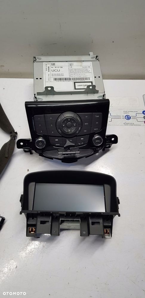 radio nawigacja Chevrolet Cruze - 2