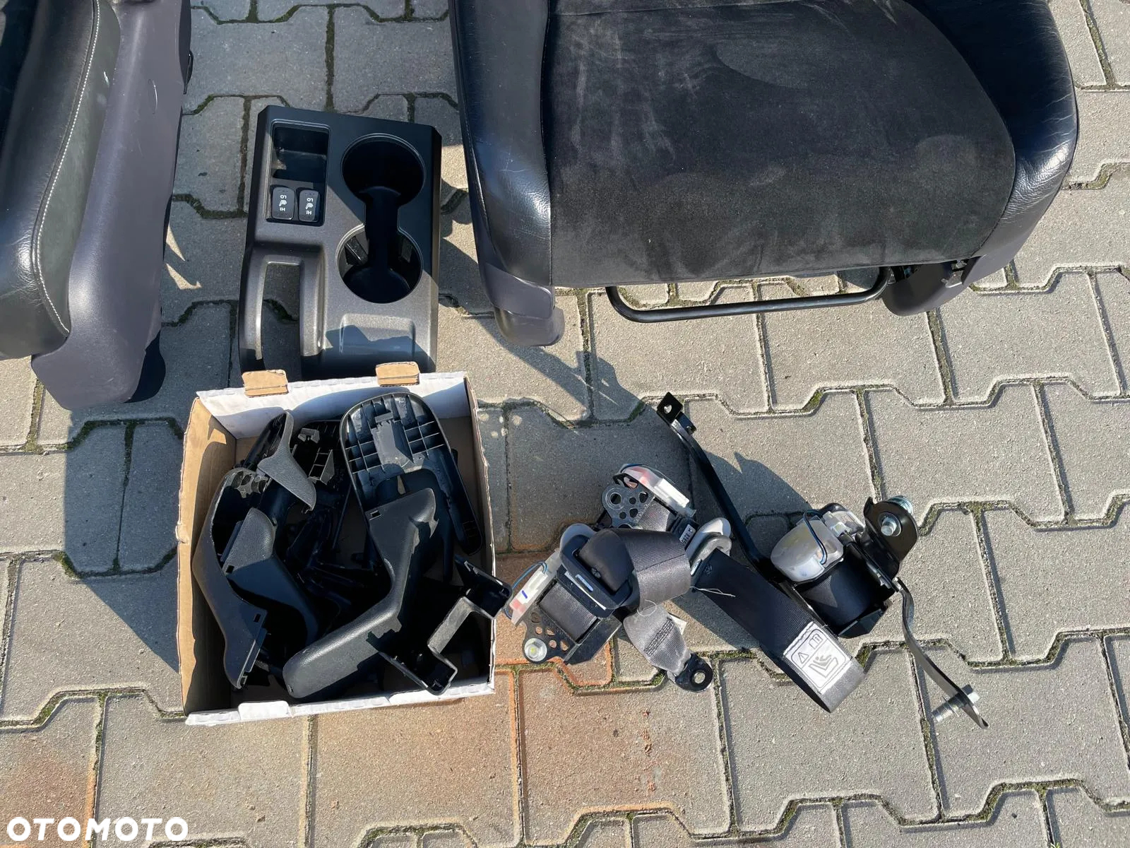 HONDA CR-V III 06-12 FOTELE KANAPA PASY MASKOWNICE ŚRUBY PRZEKŁADKA VANA - 7