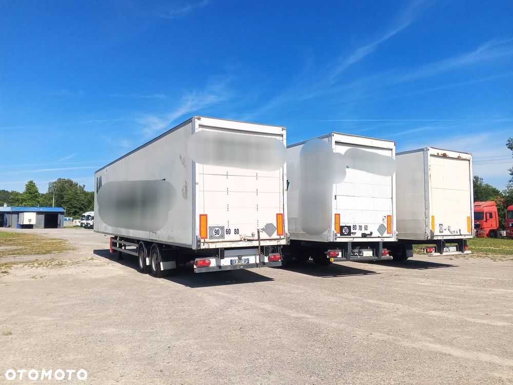 Fruehauf TRAILER/FURGON/KONTENER -IGEALNY TEŻ NA MAGAZYN/MOCNA PODŁOGA -FRANCJA - 5