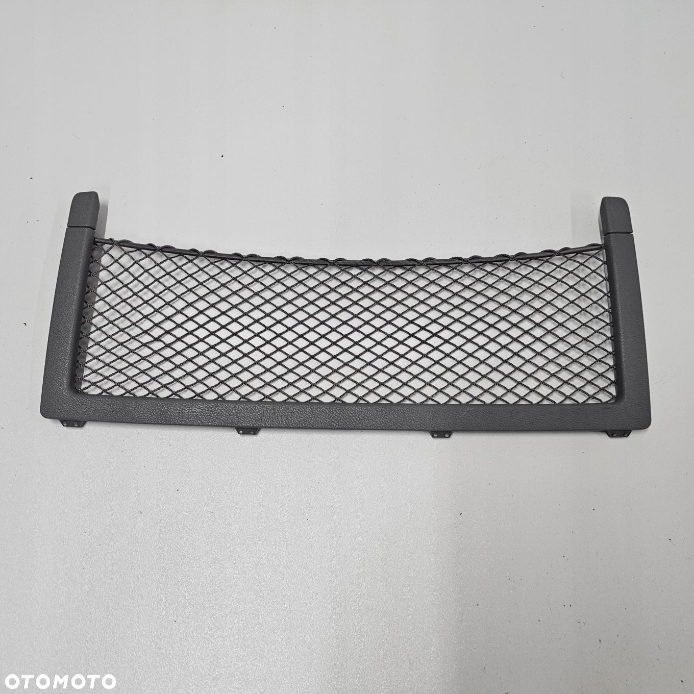 VW T5 schowek z siatki siatka dolna konsoli przód SZARA 7H1858904 - 1