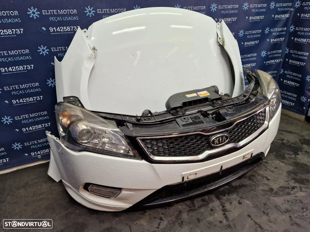 Frente completa usada KIA CEED 2010 1.6 CRDI capot parachoques oticas radiadores guardalamas - 2