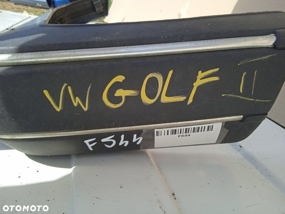 Zderzak Tylny VW Golf II Czarna Struktura - 4